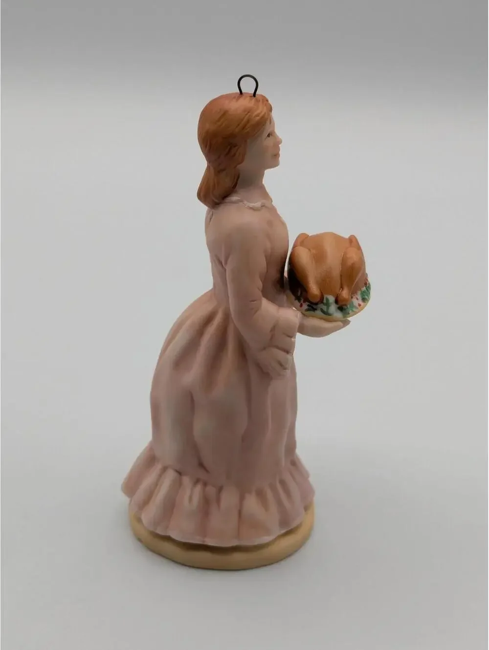 Hallmark Keepsake Mrs. Cratchit 1991 Porcelain, Dickens' A Christmas Carol